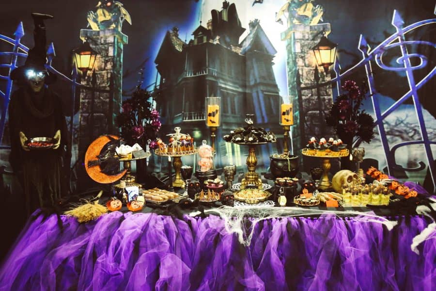 décorateur événementiel, décoration d'entreprise thématique halloween